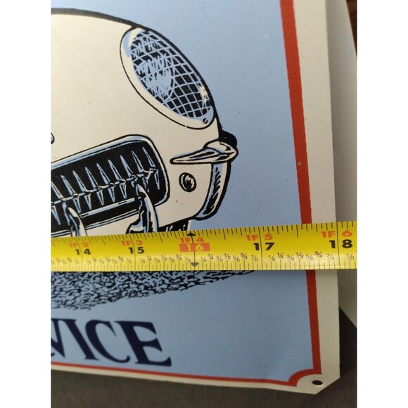 Corvette Sales & Service Sign Metal Retro style 12"x 18" man cave barware garage - Picture 12 of 14